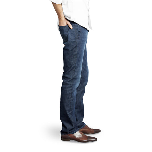 Straight Crosby Jeans Medium/Dark Blue Straight jeans