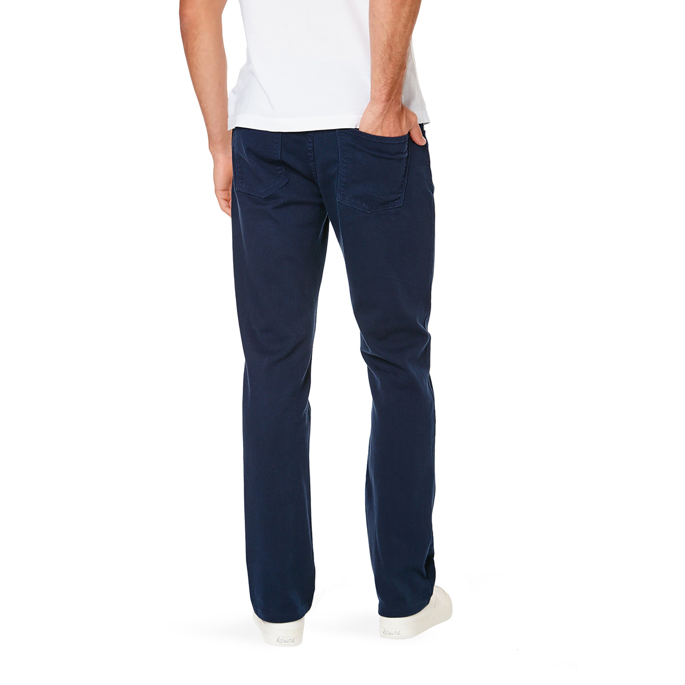 Men wearing Blue The Blue Jeans Edit straight jeans